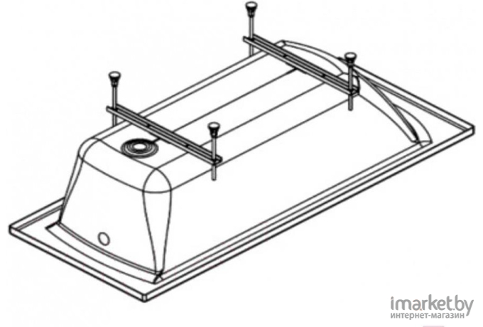 Ножки для ванны Santek Касабланка [1WH501541]