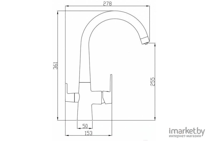 Смеситель Zorg SH 819 CR