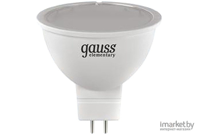 Лампочка Gauss LED MR16 GU5.3 5.5W 4100К Elementary [13526]
