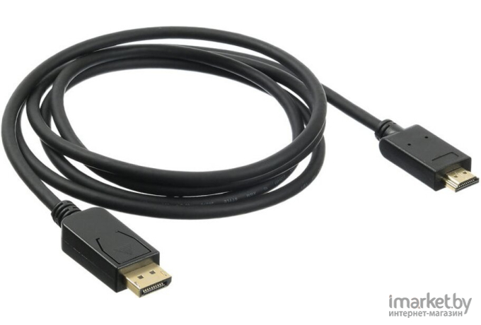 Аудио кабель Buro DisplayPort (m)/HDMI (m) v. 1.2 2 м черный [BHP DPP_HDMI-2]