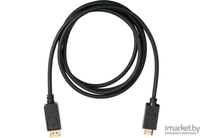 Аудио кабель Buro DisplayPort (m)/HDMI (m) v. 1.2 2 м черный [BHP DPP_HDMI-2]