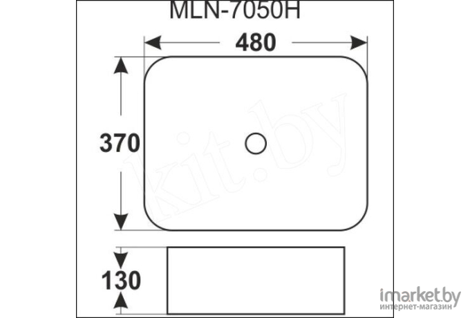 Умывальник Melana MLN-7050H