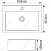 Умывальник Melana MLN-7033