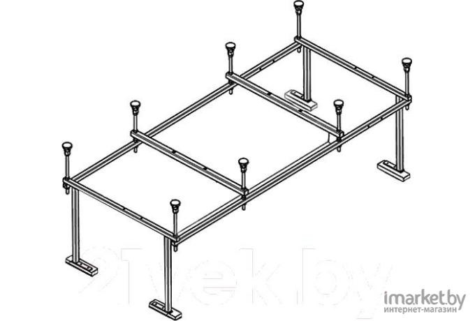 Каркас для ванны Santek Монако 150х70 см [1WH112424]