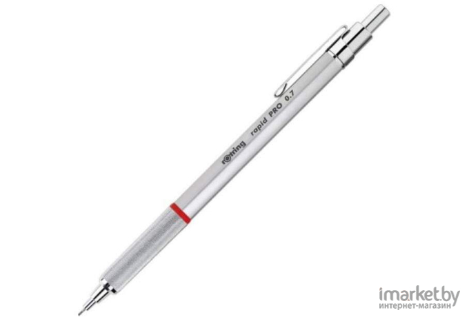 Механический карандаш Rotring Rapid Pro 0.7 мм серебристый [1904256]