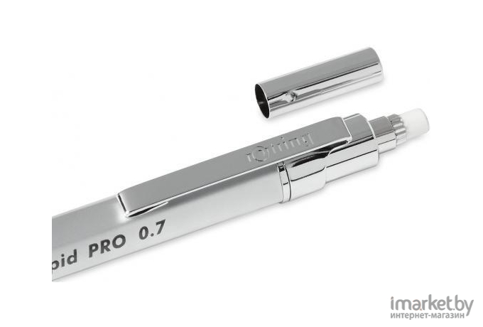 Механический карандаш Rotring Rapid Pro 0.7 мм серебристый [1904256]