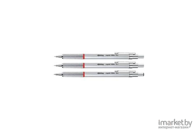 Механический карандаш Rotring Rapid Pro 0.7 мм серебристый [1904256]