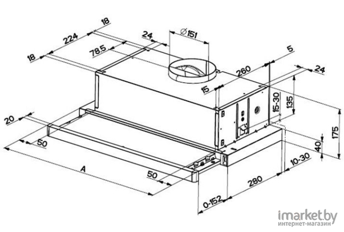 Вытяжка Franke FTC 632L WH белый [315.0547.797]