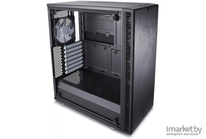 Корпус для компьютера Fractal Design Define Mini C TG без БП черный [FD-CA-DEF-MINI-C-BK-TG]