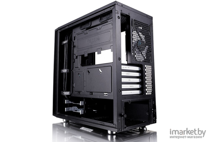 Корпус для компьютера Fractal Design Define Mini C TG без БП черный [FD-CA-DEF-MINI-C-BK-TG]