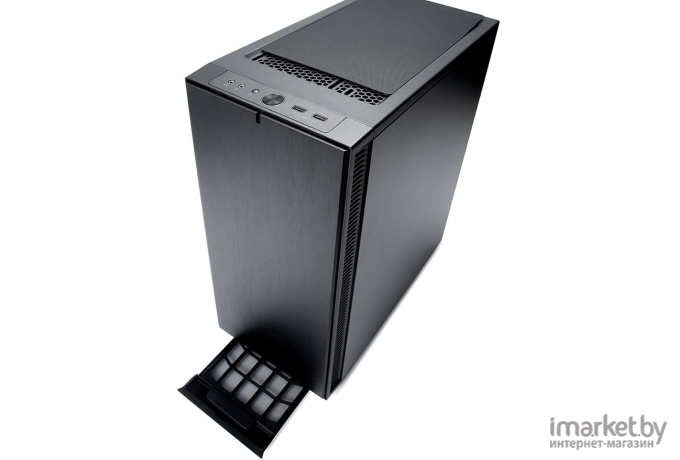 Корпус для компьютера Fractal Design Define Mini C TG без БП черный [FD-CA-DEF-MINI-C-BK-TG]