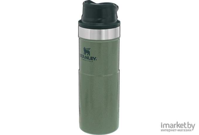 Термокружка Stanley The Trigger-Action Travel Mug 0.47 л зеленый [10-06439-030]