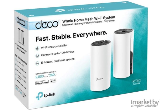 Wi-Fi система TP-Link Deco M4 (2 шт.)