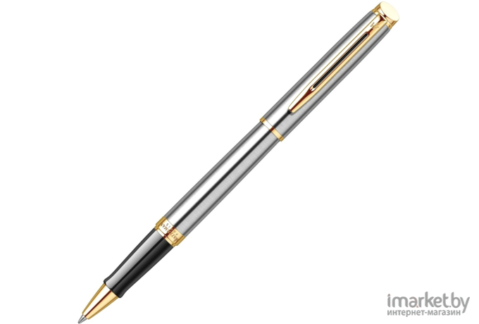 Ручка-роллер Waterman Hemisphere GT F черные чернила коробка Steel [S0920350]