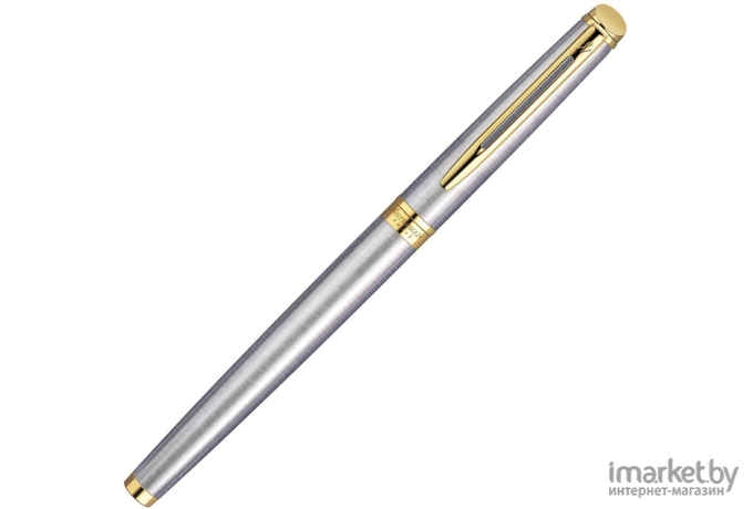 Ручка-роллер Waterman Hemisphere GT F черные чернила коробка Steel [S0920350]