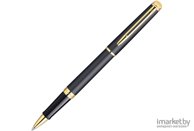 Ручка-роллер Waterman Hemisphere GT F черные чернила коробка Matte Black [S0920750]