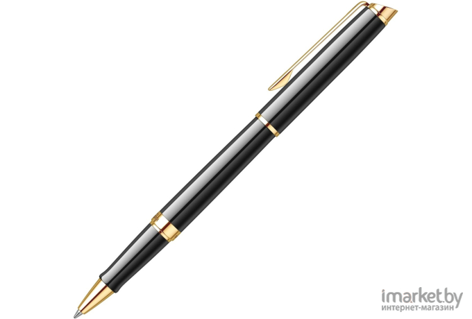 Ручка-роллер Waterman Hemisphere GT F черные чернила коробка Mars Black [S0920650]