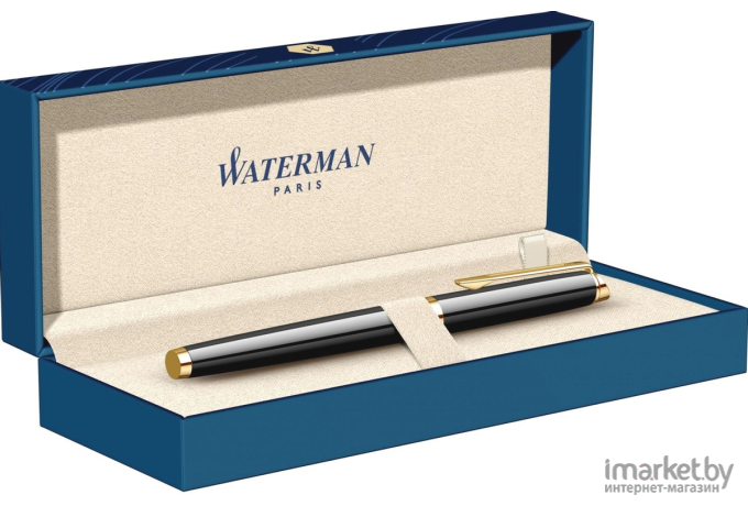 Ручка-роллер Waterman Hemisphere GT F черные чернила коробка Mars Black [S0920650]