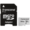 Карта памяти Transcend 64GB microSDXC Class 10 UHS-I U1 [TS64GUSD300S-A]