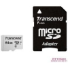 Карта памяти Transcend 64GB microSDXC Class 10 UHS-I U1 [TS64GUSD300S-A]