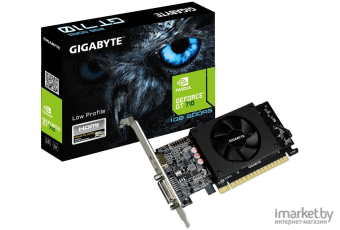 Видеокарта Gigabyte GT710 1GB GDDR5 [GV-N710D5-1GL]