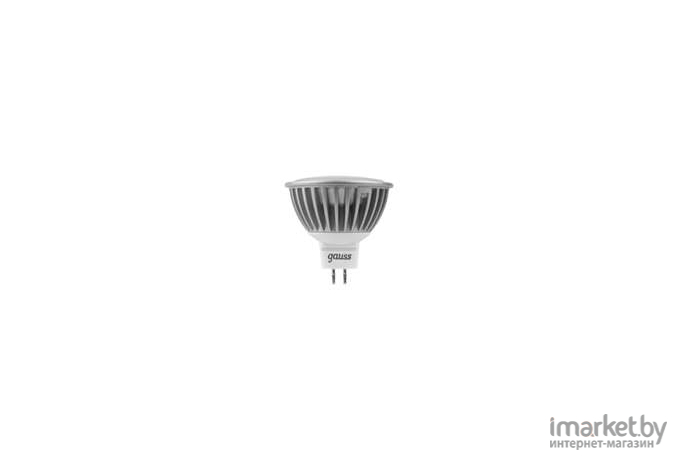 Лампа Gauss LED MR16 GU5.3 5W 12V 530lm 4100K 1/10/100 [201505205]