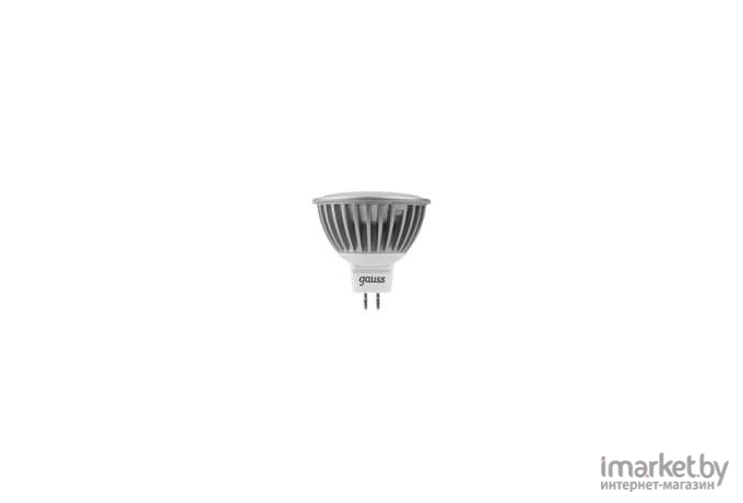 Лампа Gauss LED MR16 GU5.3 5W 12V 500lm 2700K 1/10/100 [201505105]