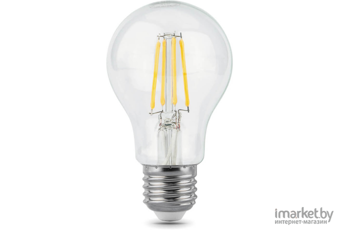 Лампочка Gauss LED Filament A60 E27 10W 970lm 4100К 1/10/40 [102802210]