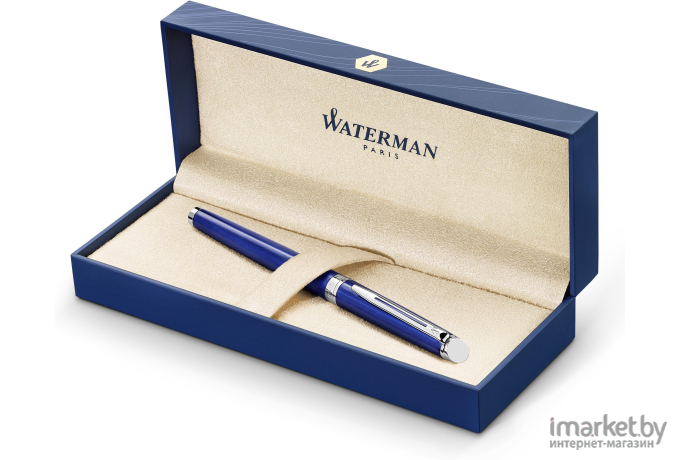 Ручка перьевая Waterman Hemisphere CT F перо сталь нержавеющая коробка Bright Blue [2042967]