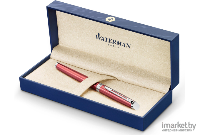 Ручка перьевая Waterman Hemisphere CT F перо сталь нержавеющая коробка Coral Pink [2043204]