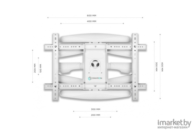Кронштейн Onkron M6L белый