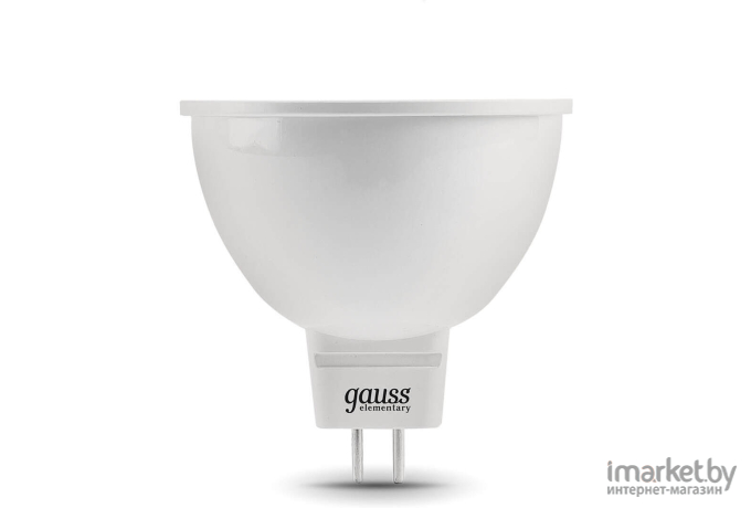 Лампа Gauss LED Elementary MR16 GU5.3 7W 570lm 6500K 1/10/100 [13537]