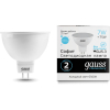 Лампа Gauss LED Elementary MR16 GU5.3 7W 570lm 6500K 1/10/100 [13537]