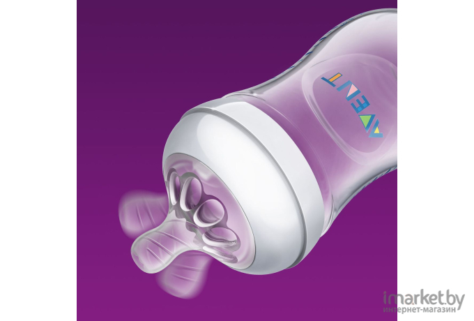 Бутылочка для кормления Philips AVENT Natural 2.0 пластик [SCF033/27]