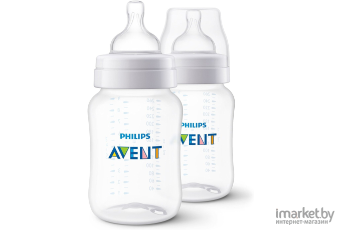 Бутылочка для кормления Philips AVENT Anti-colic 260 2 шт [SCF813/27]