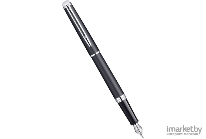 Ручка перьевая Waterman Hemisphere CT F перо сталь коробка Steel [S0920410]