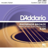 Струны для акустической гитары D'Addario EJ26 Custom Light 11-52 (фосфор/бронза)
