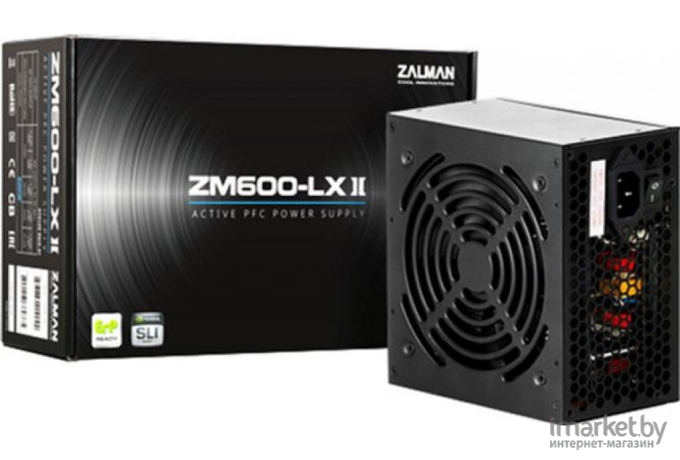 Блок питания Zalman ZM600-LXII 600W