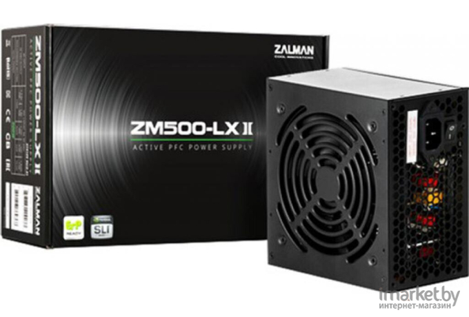 Блок питания Zalman ZM500-LXII 500W