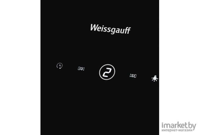 Вытяжка Weissgauff Tau 60 TC BL черный