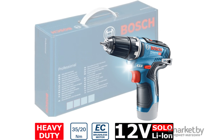 Дрель-шуруповерт Bosch GSR 12V-35 [06019H8000]