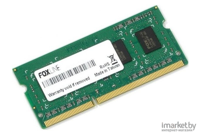 Оперативная память Foxline SODIMM 2GB 1600 DDR3 [FL1600D3S11SL-2G]