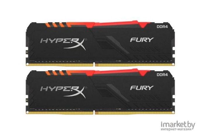 Оперативная память Kingston HyperX Fury 32GB 3200MHz DDR4 DIMM [HX432C16FB3AK2/32]