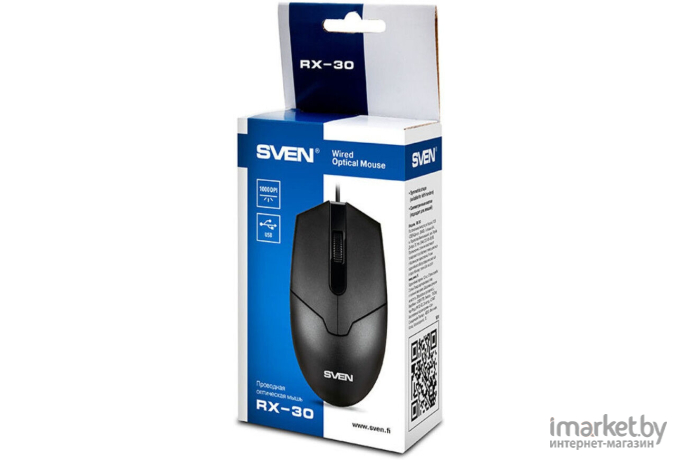 Мышь Sven RX-30 Black