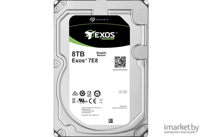 Жесткий диск Seagate Exos 7E8 8TB (ST8000NM000A)