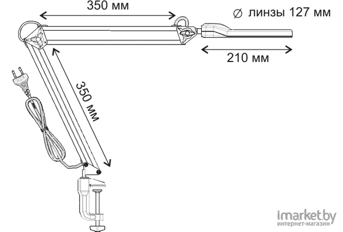 Светильник Трансвит LEDA-C20-035 белый