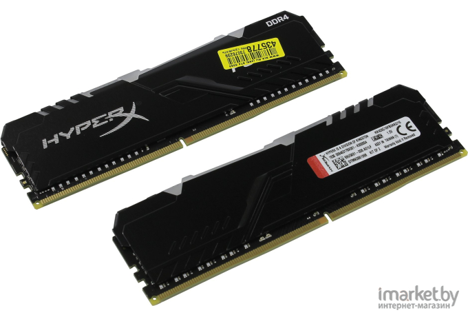 Оперативная память Kingston HyperX Fury 16GB 2666MHz DDR4 DIMM [HX426C16FB3AK2/16]