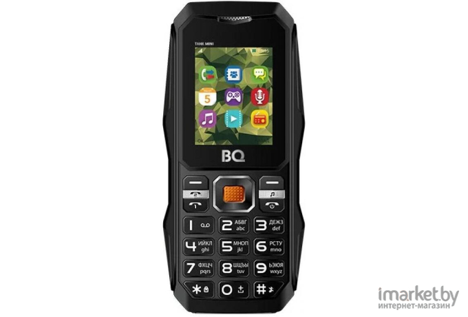 Мобильный телефон BQ-Mobile BQ-1842 Tank mini (черный)