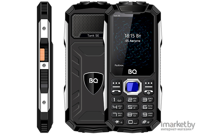 Мобильный телефон BQ-Mobile BQ-2432 TankSE Dual SIM Black