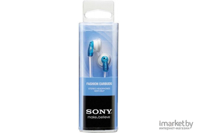 Наушники Sony MDRE9LPL.E синий